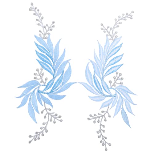ARTIBETTER 2 Stück Kleidungspatches Gestickte Aufnäher Nähen Denim Applikation Reparieren Stickerei Hochzeit Flicken Für Kleidung Flecken Kleidungsflicken Selber Machen Stoff Blue Stickgarn ARTIBETTER 2 Stück Kleidungspatches Gestickte Aufnäher Nähen Denim Applikation Reparieren Stickerei Hochzeit Flicken Für Kleidung Flecken Kleidungsflicken Selber Machen Stoff Blue Stickgarn von Artibetter