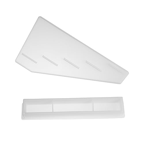 ARTIBETTER 2 Stück Kristall-Epoxy-Form für mit Lippenstift-Rack-Form Schalenformen aus Epoxidharz Silikon-Lippenstift-Aufbewahrungsform Epoxidharzform zum Selbermachen Kieselgel Weiß von Artibetter