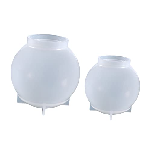 ARTIBETTER 2 Stück Kristall-epoxy-form Kugel Machen Facettiert Kugelform Fondantform Runden Große Kugel Epoxidharz Harzgussformen Silikonformen Zum Basteln Ornament Silikonform Kieselgel Weiß ARTIBETTER 2 Stück Kristall-epoxy-form Kugel Machen Facettiert Kugelform Fondantform Runden Große Kugel Epoxidharz Harzgussformen Silikonformen Zum Basteln Ornament Silikonform Kieselgel Weiß von Artibetter