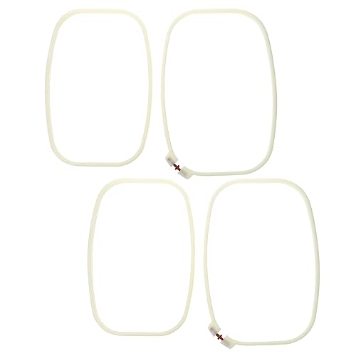 ARTIBETTER 2 Stück Kunststoff Stickrahmen für Diy Stickereien Einstellbare Rahmen für Kreuzstich Langlebige und Praktische Nähzubehörteile für Projekte und Handarbeiten ARTIBETTER 2 Stück Kunststoff Stickrahmen für Diy Stickereien Einstellbare Rahmen für Kreuzstich Langlebige und Praktische Nähzubehörteile für Projekte und Handarbeiten von Artibetter