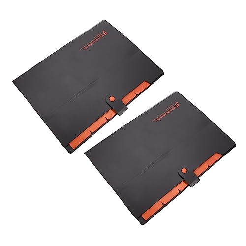 ARTIBETTER 2 Stück Mehrlagige Aktenordner mit Druckknopf Design Faltbare Aufbewahrungstaschen für Dokumente für Büro Schule und Reisen ARTIBETTER 2 Stück Mehrlagige Aktenordner mit Druckknopf Design Faltbare Aufbewahrungstaschen für Dokumente für Büro Schule und Reisen von Artibetter