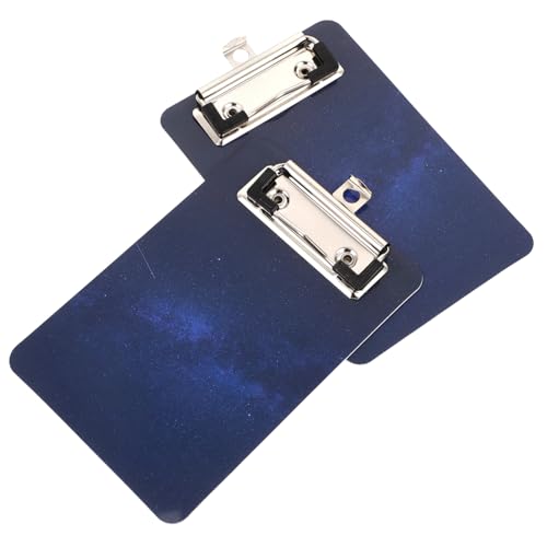 ARTIBETTER 2 Stück Multifunktionale Klemmbretter Sternenhimmel Design für Büro und Schule Robuste Unterlagen mit Metallclip Praktisch für Dokumente und Notizen ARTIBETTER 2 Stück Multifunktionale Klemmbretter Sternenhimmel Design für Büro und Schule Robuste Unterlagen mit Metallclip Praktisch für Dokumente und Notizen von Artibetter
