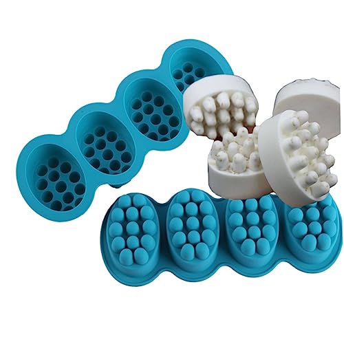 ARTIBETTER 2 Stück Oval Silikon Seifenform mit Hohlräumen Diy Handgemachte Seifen und Kuchenformen für Kreative Backprojekte und Dekorationen ARTIBETTER 2 Stück Oval Silikon Seifenform mit Hohlräumen Diy Handgemachte Seifen und Kuchenformen für Kreative Backprojekte und Dekorationen von Artibetter