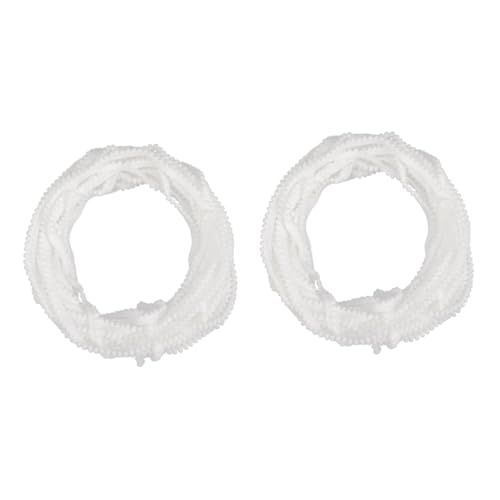 ARTIBETTER 2 Stück Pom Poms Fransenband mit Quasten Yards für Diy Bastelprojekte Kleidung Vorhänge und Dekorationen Elegantes Hochwertiges Hautfreundliches Material von Artibetter
