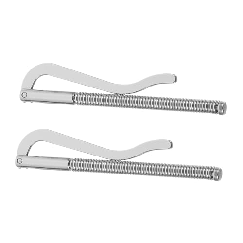 ARTIBETTER 2 Stück Scheckhalter aus Metall für Männer silberne Geldklammer Minimalistisch Cash-Clip Schlüssel Geldbörse zettelhalter Brieftasche Geldklammern Büroklammern Zinklegierung Silver ARTIBETTER 2 Stück Scheckhalter aus Metall für Männer silberne Geldklammer Minimalistisch Cash-Clip Schlüssel Geldbörse zettelhalter Brieftasche Geldklammern Büroklammern Zinklegierung Silver von Artibetter