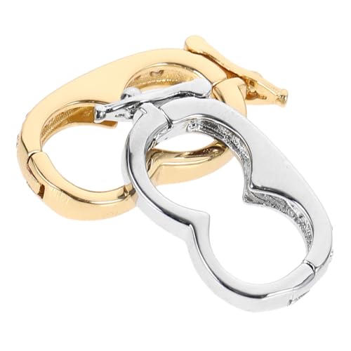 ARTIBETTER 2 Stück Schmuck Verschlüsse für Perlenverkürzer und Erweiterungsverschlüsse Diy Zubehör für Schmuckherstellung Gold und Platinfarben ARTIBETTER 2 Stück Schmuck Verschlüsse für Perlenverkürzer und Erweiterungsverschlüsse Diy Zubehör für Schmuckherstellung Gold und Platinfarben von Artibetter