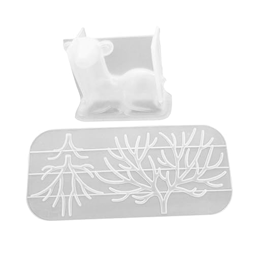 ARTIBETTER 2 Stück Silikon Epoxidharz Formen Diy Reh und Geweih Moulds für Handwerk Flexible und Praktische Silikonformen für Dekoration und Kreative Projekte ARTIBETTER 2 Stück Silikon Epoxidharz Formen Diy Reh und Geweih Moulds für Handwerk Flexible und Praktische Silikonformen für Dekoration und Kreative Projekte von Artibetter
