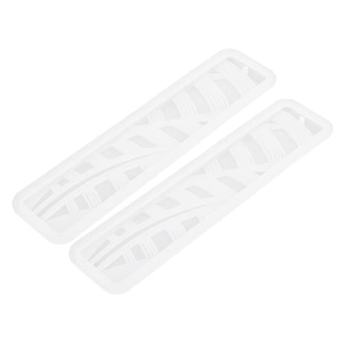 ARTIBETTER 2 Stück Silikon Lesezeichen Form Diy Rechteckige Silikonformen für Epoxidharz Wiederverwendbare Bastelwerkzeuge für Kreative Lesezeichen und Handarbeiten ARTIBETTER 2 Stück Silikon Lesezeichen Form Diy Rechteckige Silikonformen für Epoxidharz Wiederverwendbare Bastelwerkzeuge für Kreative Lesezeichen und Handarbeiten von Artibetter