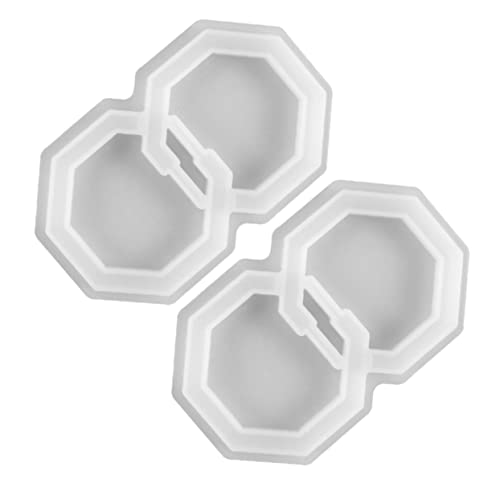 ARTIBETTER 2 Stück Silikonformen für Ohrringe Diy Schmuck Gießform Lebensmittelechtem Silikon Wiederverwendbar Einfach zu Reinigen für Schmuckherstellung und Bastelprojekte von Artibetter
