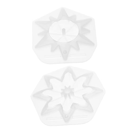 ARTIBETTER 2 Stück Silikonformen für Weihnachtsdekoration Schneeflocken Gießformen für Diy Handwerk Langlebig Flexibel Leicht zu Entformen für Kreative Resin Projekte ARTIBETTER 2 Stück Silikonformen für Weihnachtsdekoration Schneeflocken Gießformen für Diy Handwerk Langlebig Flexibel Leicht zu Entformen für Kreative Resin Projekte von Artibetter