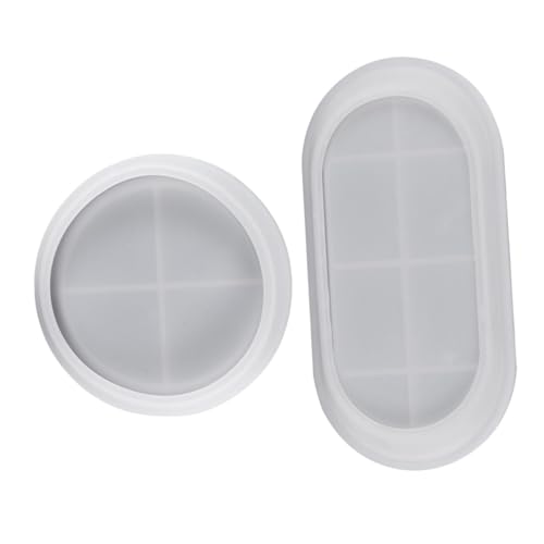 ARTIBETTER 2 Stück Teiliges DIY Silikonform für Kreative Epoxidharz Tabletts Oval und Rechteckig Hitzebeständig Vielseitig für Aufbewahrungstablett Schmuckteller und Dekoration Einfache ARTIBETTER 2 Stück Teiliges DIY Silikonform für Kreative Epoxidharz Tabletts Oval und Rechteckig Hitzebeständig Vielseitig für Aufbewahrungstablett Schmuckteller und Dekoration Einfache von Artibetter