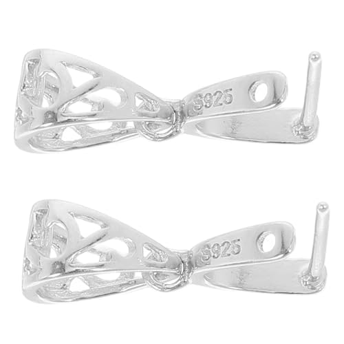 ARTIBETTER 2 Stück Teiliges Sterling Silber Anhängerverbinder für Halsketten und Armbänder Langlebige Schmuckverbinder für DIY Schmuckherstellung Einsetzbar Minimalistisches Design ARTIBETTER 2 Stück Teiliges Sterling Silber Anhängerverbinder für Halsketten und Armbänder Langlebige Schmuckverbinder für DIY Schmuckherstellung Einsetzbar Minimalistisches Design von Artibetter