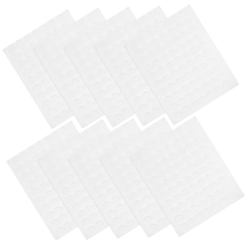ARTIBETTER 20 Blatt Transparente Doppelseitige Klebepunkte Stark Haftend Selbstklebend für Büro und Schule Ablösbare Kreisaufkleber Sauber Entfernbar für Einfache Beschriftung ARTIBETTER 20 Blatt Transparente Doppelseitige Klebepunkte Stark Haftend Selbstklebend für Büro und Schule Ablösbare Kreisaufkleber Sauber Entfernbar für Einfache Beschriftung von Artibetter