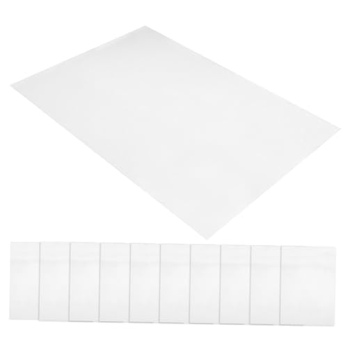 ARTIBETTER 20 Blatt Transparenter Fünf-Punkte-Sternaufkleber Holographische Aufkleber Holographische Papierpad Druckerpapier Aufkleberfotopapier Fotoaufkleberpapier PVC selbstklebend Weiß von Artibetter