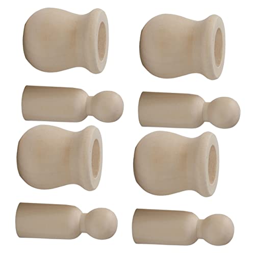 ARTIBETTER 20 Satz Diy Holzpuppen Teile Unbemalte Holzfiguren zum Anmalen für Bastelprojekte für Diy Dekorationen ARTIBETTER 20 Satz Diy Holzpuppen Teile Unbemalte Holzfiguren zum Anmalen für Bastelprojekte für Diy Dekorationen von Artibetter