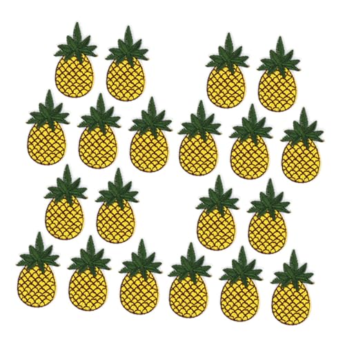 ARTIBETTER 20 Stück Ananas -stickerei Cartoon-patches Stoffflicken Für Kleidung Fruchtpflaster Nähen Tropische Applikationen Hosen Dekorative Patches Ananaseisen Auf Patch Stickgarn ARTIBETTER 20 Stück Ananas -stickerei Cartoon-patches Stoffflicken Für Kleidung Fruchtpflaster Nähen Tropische Applikationen Hosen Dekorative Patches Ananaseisen Auf Patch Stickgarn von Artibetter