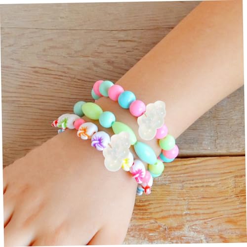 ARTIBETTER 20 Stück Cloud -zubehör Harzwolkenperle Armband Selber Machen Perlen Wolkenperlen Für Schlüsselbund Wolke Lose Abstandshalterperle Mini -harzwolken Acryl Weiß von Artibetter