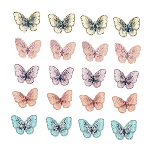 ARTIBETTER 20 Stück Dekorative Stickerei Patches Bunten Farben Diy Applikationen für Kleidung Haaraccessoires und Kreative Bastelprojekte zum Aufnähen oder Aufbügeln ARTIBETTER 20 Stück Dekorative Stickerei Patches Bunten Farben Diy Applikationen für Kleidung Haaraccessoires und Kreative Bastelprojekte zum Aufnähen oder Aufbügeln von Artibetter