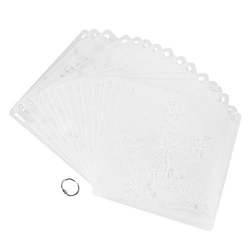 ARTIBETTER 20 Stück Diy Sonnenblume Schablonen Set Wiederverwendbare Malvorlagen für Kreative Bastelprojekte für Erwachsene Fördert Kreativität und Vorstellungskraft von Artibetter