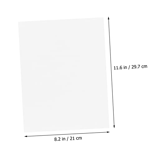 ARTIBETTER 20 Stück Druck Transparente Folie Fotopapier für Heimdrucker für Siebdruck Abriebfest Hochtemperaturbeständig für HD Muster und Plattenherstellung von Artibetter