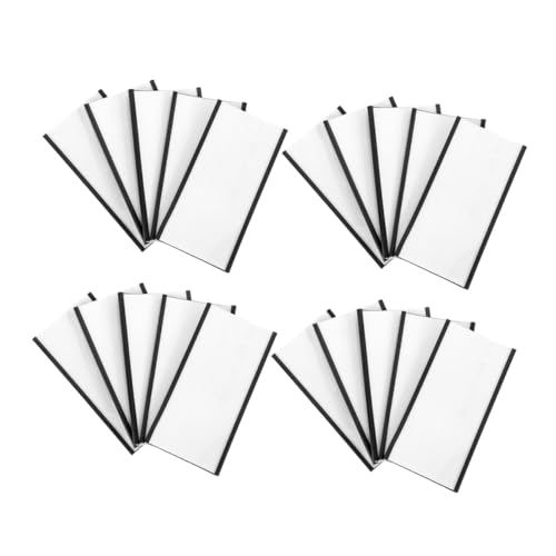 ARTIBETTER 20 Stück Etikettenhalter Magnetische Namensschilder Regaletiketten Mit Magneten Magnetische Etiketten Regaletikett Magnetische Namensschilder Für Schränke Etikettenhalter von Artibetter