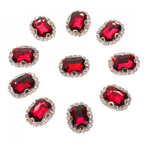 ARTIBETTER 20 Stück Handnähbohrer Dekorationszubehör Strasssteine Strasssteine Für Kleidung Strassknöpfe Für Kleidung Strass Dekorationen Strasssteine Zum Nähen Glas Rot ARTIBETTER 20 Stück Handnähbohrer Dekorationszubehör Strasssteine Strasssteine Für Kleidung Strassknöpfe Für Kleidung Strass Dekorationen Strasssteine Zum Nähen Glas Rot von Artibetter