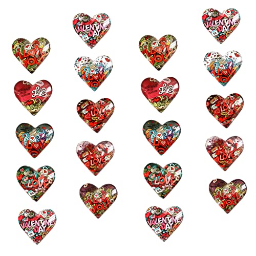 ARTIBETTER 20 Stück Herzförmiger Kristallglasschmuck Anhänger Für Die Schmuckherstellung Zubehör Herzförmiger Patch Romantisch Schmuck-patch- Flecken Liebe Herzdekoration K5 Glas ARTIBETTER 20 Stück Herzförmiger Kristallglasschmuck Anhänger Für Die Schmuckherstellung Zubehör Herzförmiger Patch Romantisch Schmuck-patch- Flecken Liebe Herzdekoration K5 Glas von Artibetter