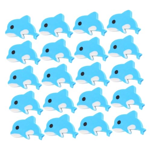 ARTIBETTER 20 Stück Kleiner -radiergummi Mini-radierer Kindergäuer Radiergummis Für Schreibtischtiere Fun Eraser Für Tier Radiergummis Für Mini -tierrotler Sky-blue von Artibetter