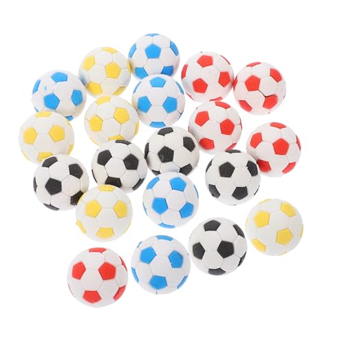 ARTIBETTER 20 Stück Kreative Fußball Radiergummis Mini Radierer für Lustiges Schulzubehör für Sicheres und Lernen Kleine Fußballfans und ARTIBETTER 20 Stück Kreative Fußball Radiergummis Mini Radierer für Lustiges Schulzubehör für Sicheres und Lernen Kleine Fußballfans und von Artibetter