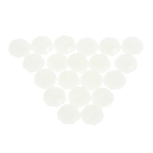 ARTIBETTER 20 Stück Kristallperlen: 8 Mm Flache Perlen Zur Schmuckherstellung, Diy-armband, Halskette, Windspiel, Sonnenfänger, Basteln, Kreative Projekte von Artibetter