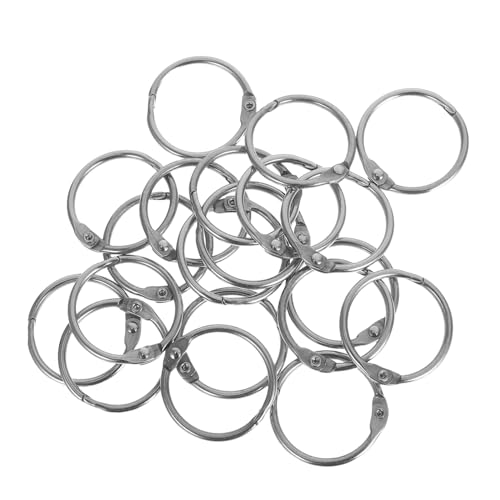 ARTIBETTER 20 Stück Praktische Metallringe für Scrapbooking Karteikarten und Einfache Handhabung Vielseitig Einsetzbar ARTIBETTER 20 Stück Praktische Metallringe für Scrapbooking Karteikarten und Einfache Handhabung Vielseitig Einsetzbar von Artibetter
