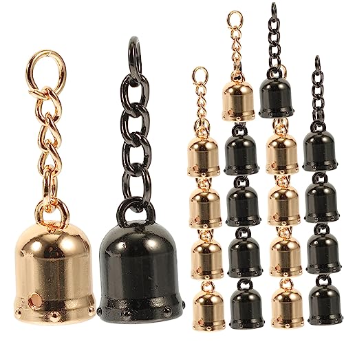 ARTIBETTER 20 Stück Quasten Endkappen mit Metallkappen für Schmuckherstellung und Diy Projekte für Armbänder und Bastelarbeiten von Artibetter