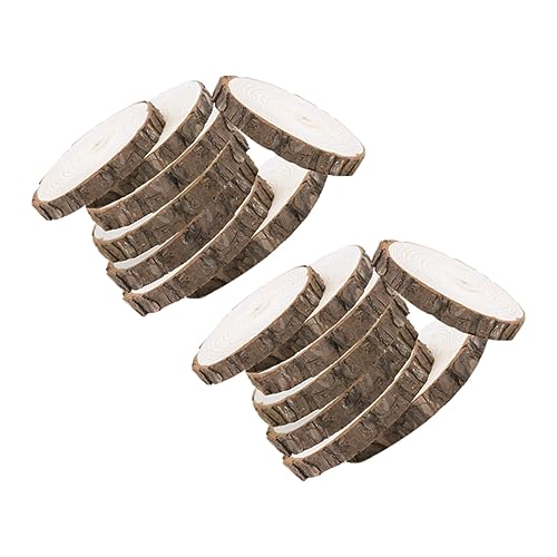 ARTIBETTER 20 Stück Runde Holzscheiben Naturholz mit Unbearbeitete Holzplatten für DIY Projekte Bastelbedarf und Handarbeiten ARTIBETTER 20 Stück Runde Holzscheiben Naturholz mit Unbearbeitete Holzplatten für DIY Projekte Bastelbedarf und Handarbeiten von Artibetter