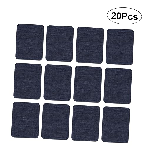 ARTIBETTER 20 Stück Selbstklebende Bügelflicken für Jeans und Kleidung Große Rechteckige Denim Patches Dunkelblau für Diy Reparaturen und Kreative Gestaltung ARTIBETTER 20 Stück Selbstklebende Bügelflicken für Jeans und Kleidung Große Rechteckige Denim Patches Dunkelblau für Diy Reparaturen und Kreative Gestaltung von Artibetter