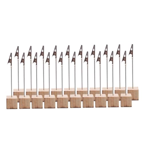 ARTIBETTER 20 Stück Teiliges Holzklammern Tischkartenhalter mit Stabilem Würfelfuß Kreative Namensschilder und Fotohalter für Hochzeit Party Büro und Zuhause Vielseitige Menüclips und ARTIBETTER 20 Stück Teiliges Holzklammern Tischkartenhalter mit Stabilem Würfelfuß Kreative Namensschilder und Fotohalter für Hochzeit Party Büro und Zuhause Vielseitige Menüclips und von Artibetter