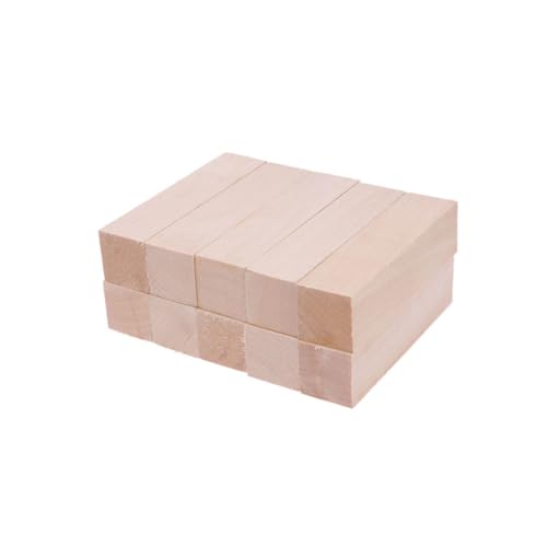 ARTIBETTER 20 Stück Teiliges Kleine Holzblöcke aus Hochwertigem Balsaholz Glatt Grat für DIY Bastelarbeiten Schnitzen Gravieren und Kreative Holzkunstprojekte von Artibetter
