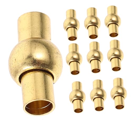 ARTIBETTER 20 Stück Teiliges Magnetische Schmuckverschlüsse für DIY Armbänder und Glänzende Magnetische Schmuckverschlüsse für Lederbänder für Persönliche und Reparaturen ARTIBETTER 20 Stück Teiliges Magnetische Schmuckverschlüsse für DIY Armbänder und Glänzende Magnetische Schmuckverschlüsse für Lederbänder für Persönliche und Reparaturen von Artibetter