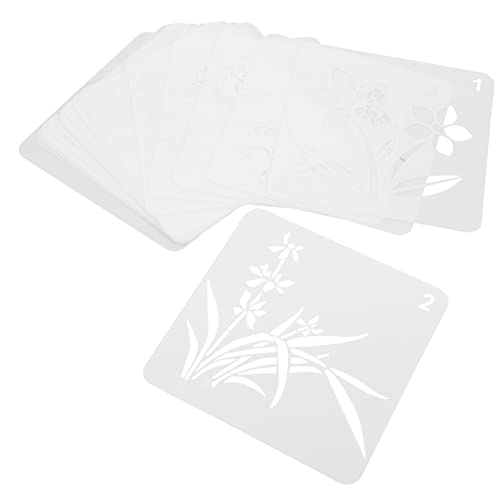 ARTIBETTER 20 Stück Teiliges Malschablonen Wiederverwendbare Zeichenschablonen für Bastelprojekte für Diy und Scrapbooking von Artibetter