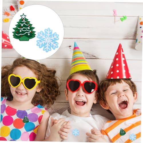 ARTIBETTER 20 Stück Teiliges Polyester Aufnäher Weihnachten Bügel und Nähbar Kleidung Reparaturflicken mit Einzigartigen Festlichen Motiven für Jacken Hosen Hüte und Blusen ARTIBETTER 20 Stück Teiliges Polyester Aufnäher Weihnachten Bügel und Nähbar Kleidung Reparaturflicken mit Einzigartigen Festlichen Motiven für Jacken Hosen Hüte und Blusen von Artibetter