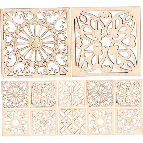 ARTIBETTER 20 Stück Teiliges Quadratische Holzscheiben mit Floralen Ausschnitten Naturbelassen Diy Bastelholz für Kreative Handarbeiten Partydekorationen Hochzeiten und Kinderprojekte ARTIBETTER 20 Stück Teiliges Quadratische Holzscheiben mit Floralen Ausschnitten Naturbelassen Diy Bastelholz für Kreative Handarbeiten Partydekorationen Hochzeiten und Kinderprojekte von Artibetter