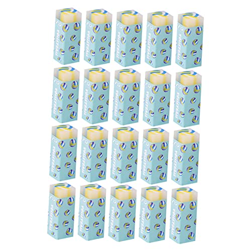 ARTIBETTER 20 Stück Teiliges Radiergummis für Bunte Designs mit Erdbeere Wassermelone und Dinosaurier Portable und Leicht Schülerstationery für Zeichnungen und Spiele von Artibetter