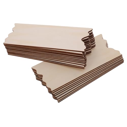 ARTIBETTER 20 Stück Teiliges Rechteckige Holzschilder Naturbelassen DIY Holztafel Blanko für Bastelprojekte Kreativ Vielseitig für Dekoration Hochzeit und Beschriftung ARTIBETTER 20 Stück Teiliges Rechteckige Holzschilder Naturbelassen DIY Holztafel Blanko für Bastelprojekte Kreativ Vielseitig für Dekoration Hochzeit und Beschriftung von Artibetter
