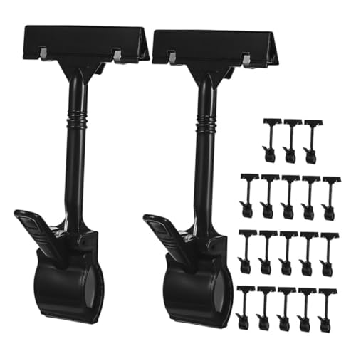 ARTIBETTER 20 Stück Teiliges T-förmige Preisschildhalter Clips aus Kunststoff Drehbar Stabiler Halt Vielseitig Einsetzbar für Supermarktregale Verkaufsstände und Ladenauslagen ARTIBETTER 20 Stück Teiliges T-förmige Preisschildhalter Clips aus Kunststoff Drehbar Stabiler Halt Vielseitig Einsetzbar für Supermarktregale Verkaufsstände und Ladenauslagen von Artibetter