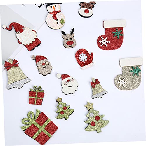 ARTIBETTER 20 Stück Teiliges Weihnachtsstoff Patch mit Goldglitzernden Applikationen Weihnachtliche DIY Bekleidungsdeko Langlebige Einzigartige Muster für Persönliche Kleidungsgestaltung und ARTIBETTER 20 Stück Teiliges Weihnachtsstoff Patch mit Goldglitzernden Applikationen Weihnachtliche DIY Bekleidungsdeko Langlebige Einzigartige Muster für Persönliche Kleidungsgestaltung und von Artibetter
