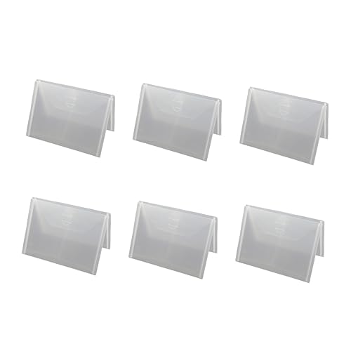 ARTIBETTER 20 Stück Translucente Plastiktaschen für Postkarten Wasserdichte Aufbewahrungstaschen für Reise und Diy Schneideformen Organizer ARTIBETTER 20 Stück Translucente Plastiktaschen für Postkarten Wasserdichte Aufbewahrungstaschen für Reise und Diy Schneideformen Organizer von Artibetter