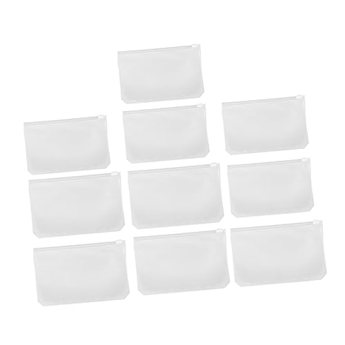 ARTIBETTER 20 Stück Transparente PVC Dokumententaschen mit Reißverschluss Aufbewahrungsbeutel für Büro Schule Reisen für und Kleine Gegenstände von Artibetter
