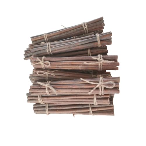 ARTIBETTER 20 Stück hölzerne Ornamente ästhetisch Wohnkultur holzstäbchen naturholz decorations wohnraumdeko home decoration Zweige zum Basteln handwerkliche Zweige schmücken Bambus von Artibetter