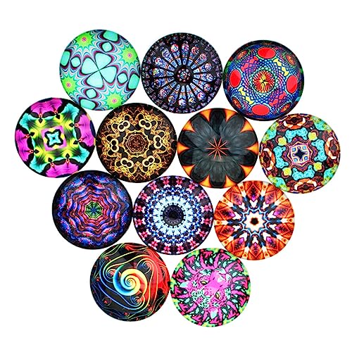 ARTIBETTER 20 Stücke Ethnische Stil Edelstein Patch Dekorationen Cabochons Edelstein Patches Schmuck Zubehör Glas von Artibetter