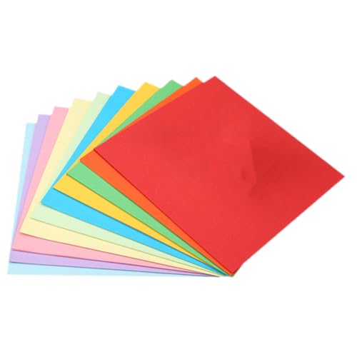 ARTIBETTER 200 Blatt Blätter DIY-Papiermaterial bastelmaterial für bastelsets für Papierfalten wickelpapier quadratisches Papier Bastelpapier herstellen buntes Bastelpapier von Artibetter