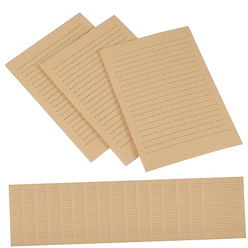 ARTIBETTER 200 Blatt Vintage Briefpapier liniertes Schreibpapier Schreiben Retro-Papier Mini paketpapier packpapier briefumschläge Schreibpapier für Einladungen Briefpapier mit Linien von Artibetter